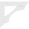 Ekena Millwork Standard Legacy Architectural Grade PVC Bracket With Traditional Ends, 5"W x 30"D x 30"H BKTP05X30X30LEC01 - alternate 2